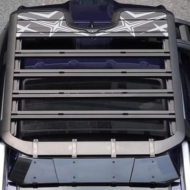 High Quality Aluminum Alloy City Hunter Roof Rack Luggage Platform for Jetour T2  Accessories 2024 2025